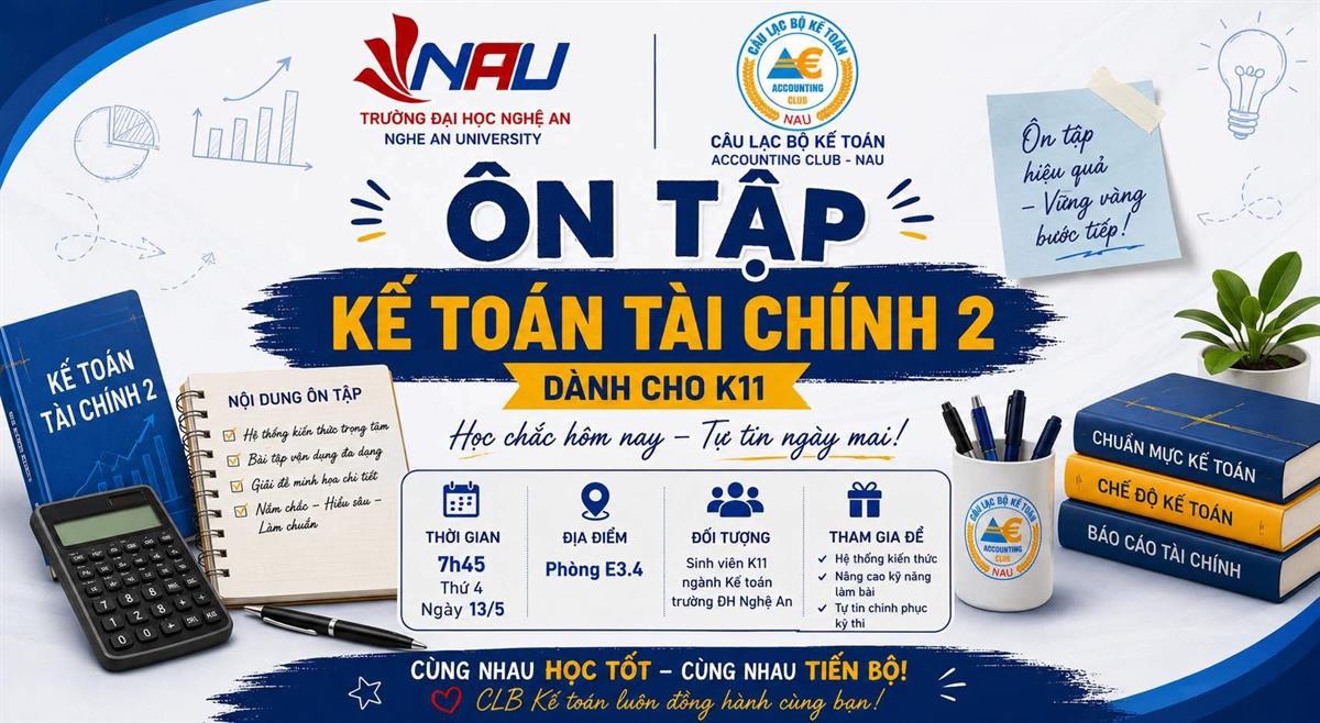TB ôn tập môn KTTC 2 cùng CLB Kế toán