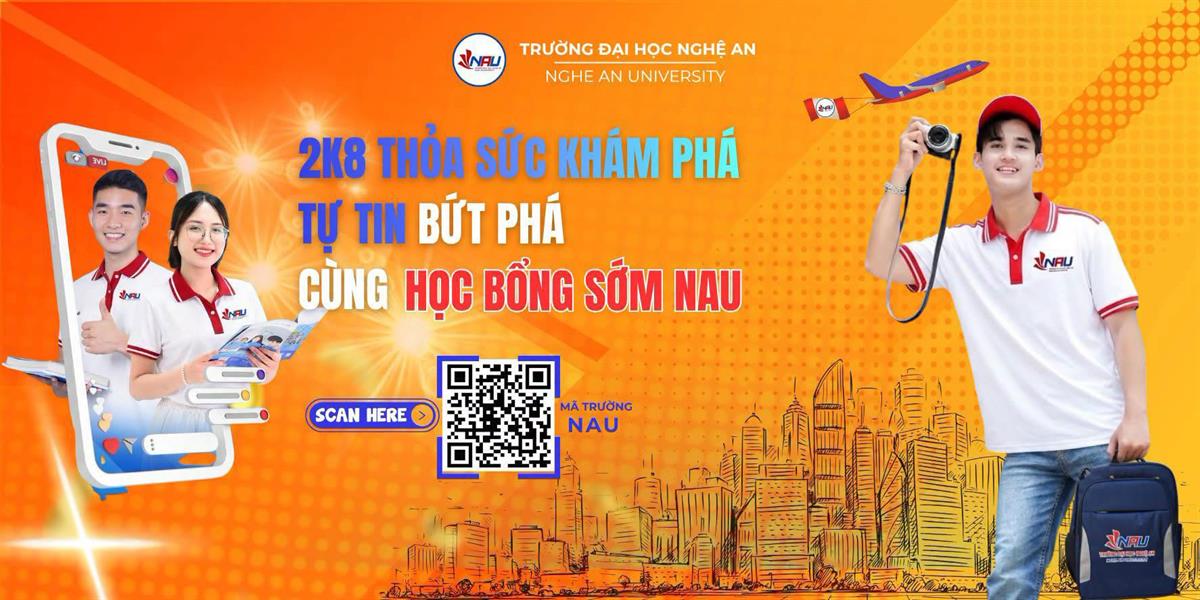Chsinh sách học bổng Đại học Nghệ An 2026: Tiếp sức tài năng – Kiến tạo tương lai