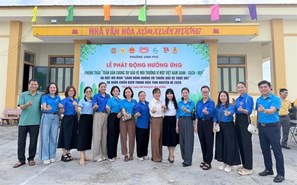CÔNG ĐOÀN TRƯỜNG ĐẠI HỌC NGHỆ AN THAM GIA LỄ PHÁT ĐỘNG BẢO VỆ MÔI TRƯỜNG