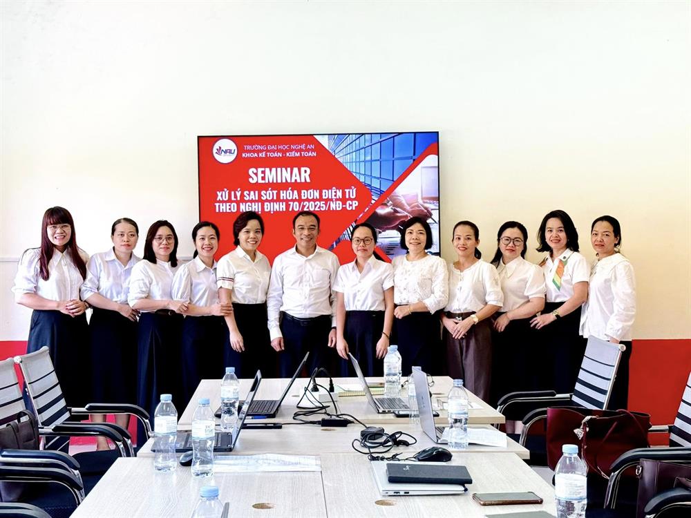 SEMINAR “XỬ LÝ SAI SÓT HÓA ĐƠN ĐIỆN TỬ THEO NGHỊ ĐỊNH 70/2025/NĐ-CP”