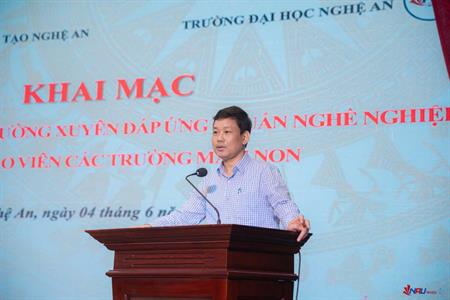 Trường Đại Học Nghệ An Bồi Dưỡng Thường Xuyên Giáo Viên Mầm Non  2026