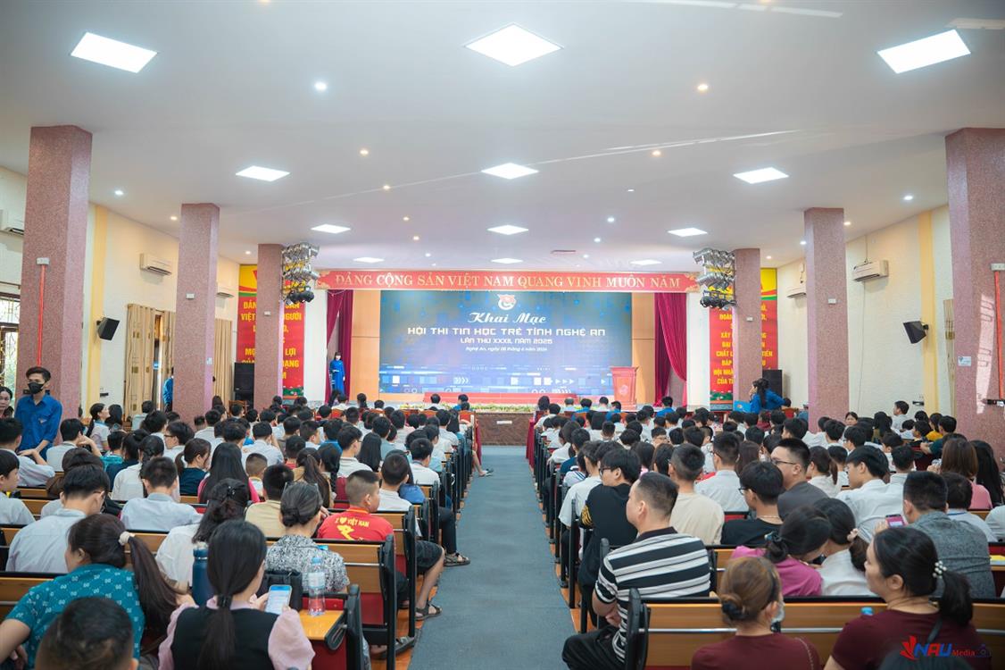 Trường Đại học Nghệ An đăng cai tổ chức Hội thi Tin học trẻ tỉnh Nghệ An lần thứ 32 năm 2026