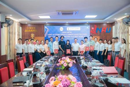TRƯỜNG ĐẠI HỌC NGHỆ AN VÀ GREEN CARBON JAPAN THÚC ĐẨY HỢP TÁC QUỐC TẾ VÌ NỀN NÔNG NGHIỆP XANH, GIẢM PHÁT THẢI VÀ PHÁT TRIỂN BỀN VỮNG