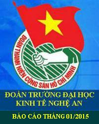 Báo cáo Công tác đoàn và phong trào thanh niên tháng 01/2015