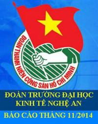 Báo cáo Công tác đoàn và phong trào thanh niên tháng 11/2014. Phương hướng tháng 12/2014