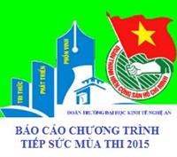 Báo cáo tổng kết chương trình “Tiếp sức mùa thi” năm 2015
