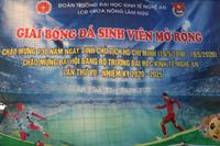 Bế mạc giải bóng đá sinh viên mở rộng năm 2020
