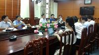 Buổi làm việc giữa trường Đại học Kinh tế Nghệ An với Đoàn công tác của trường Đại học Giáo dục – Đại học Quốc gia Hà Nội