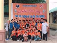 CLB Sinh viên Năng động tổ chức chương trình “Bát cháo yêu thương”