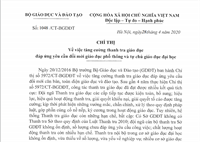 Chỉ thị mới của Bộ trưởng Bộ Giáo dục và Đào tạo về việc tăng cường thanh tra giáo dục