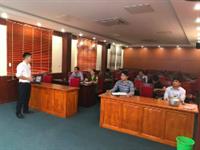 Chương trình học thuật cấp tổ “ Phương pháp giảm cân hiệu quả khoa học” của tổ GDTC -QPAN