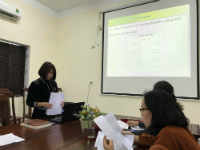 Chương trình học thuật cấp tổ “Using graphic organizers for teaching english reading skill” của tổ Ngoại Ngữ
