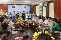 ĐOÀN CÁN BỘ CÁC TỈNH NƯỚC CHDCND LÀO SANG THĂM VÀ LÀM VIỆC TẠI TRƯỜNG ĐẠI HỌC KINH TẾ NGHỆ AN.