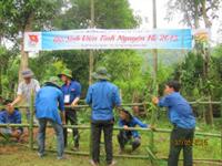 Đại học Kinh tế Nghệ An: Tuổi trẻ chung tay xây dựng nông thôn mới