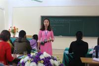 Giảng viên Khoa Lý luận Chính trị tham dự hội giảng theo phương pháp tín chỉ