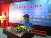 HỘI NGHỊ QUÁN TRIỆT NGHỊ QUYẾT ĐẠI HỘI ĐẠI BIỂU HỘI SINH VIÊN VIỆT NAM LẦN THứ IX NHIỆM KỲ 2013 – 2018.