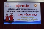 HỘI THẢO CƠ HỘI VIỆC LÀM CỦA CÔNG TY LẠC HỒNG VỚI SINH VIÊN ĐẠI HỌC KINH TẾ NGHỆ AN