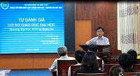 Hội nghị tập huấn công tác tự đánh giá CSGD