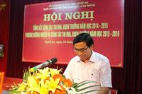 Hội nghị tổng kết công tác thi đua, khen thưởng các trường ĐH, CĐ trên địa bàn tỉnh Nghệ An