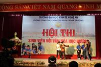 Hội thi “Sinh viên trường Đại học Kinh tế Nghệ An với Văn hóa học đường”