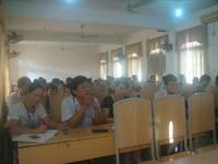 Họp giao ban công tác HSSV tháng 10