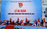 Kế hoạch tổ chức Chiến dịch Tình nguyện hè năm 2016