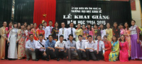 Tiết mục Hát múa “Nơi đảo xa” chào mừng lễ khai giảng năm học 2014 – 2015