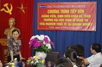 Khoa Kế toán phân tích đưa sinh viên đi thực tế tại công ty cổ phần may HALOTEXCO