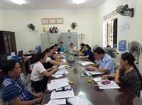 Khoa Nông Lâm Ngư họp đánh giá phân loại viên chức và xét thi đua khen thưởng năm học 2017 – 2018