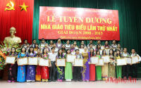 Lễ tuyên dương Nhà giáo tiêu biểu lần thứ Nhất