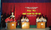 Liên chi đoàn Quản trị Kinh doanh tổ chức hội thi “Nhà quản trị tài ba”.