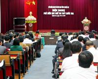 Phổ biến Quy chế thi Trung học phổ thông Quốc gia tại trường Đại học kinh tế Nghệ An.