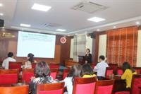 Sinh hoạt học thuật với chủ đề: Sử dụng một số kỹ thuật dạy học khi giảng môn Lịch sử Đảng Cộng sản Việt Nam.