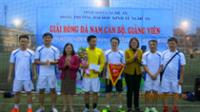 TRƯỜNG ĐẠI HỌC KINH TẾ NGHỆ AN: GIẢI BÓNG ĐÁ NAM CÁN BỘ, GIẢNG VIÊN LẦN THỨ  I ĐÃ THÀNH CÔNG TỐT ĐẸP.