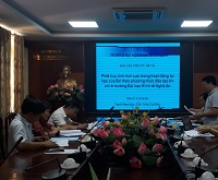Th.sỹ Trần Vân Diên bảo vệ thành công đề tài NCKH cấp trường năm 2019