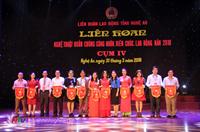 Tham gia Liên hoan nghệ thuật quần chúng CN,VC,LĐ năm 2018