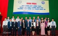 Tham gia học tập kinh nghiệm tại Đợt khảo sát chính thức đánh giá chất lượng giáo dục tại Trường Cao đẳng sư phạm Nghệ An