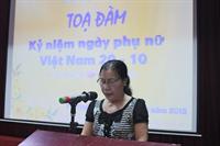 Tọa đàm chào mừng 85 năm ngày thành lập Hội LHPN Việt Nam (20/10)