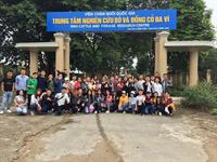 Trải nghiệm, học tập ngoại khóa tại Ba Vì của sinh viên đại học thú y khóa 3