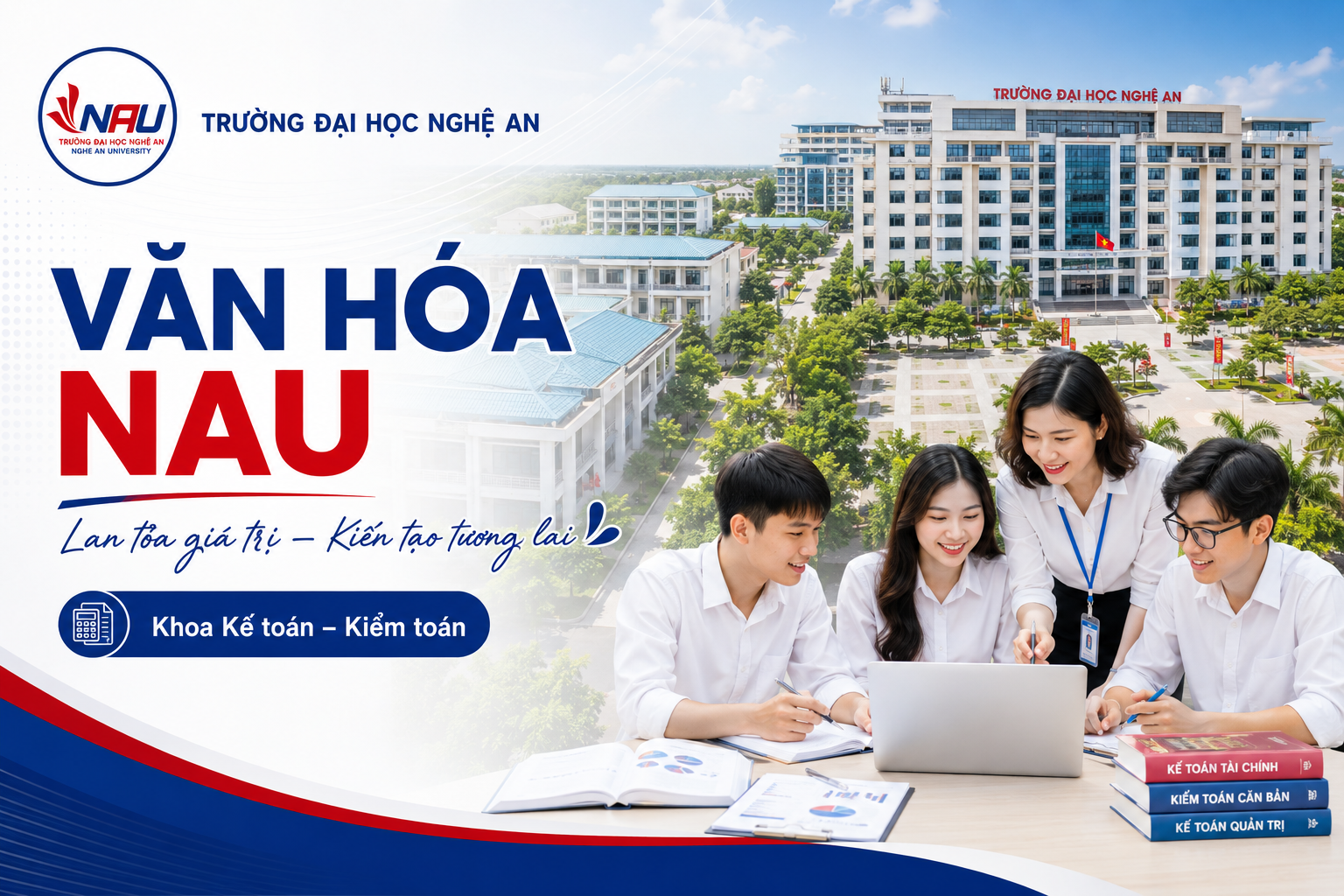 Lan toả văn hoá NAU tới giảng viên và sinh viên khoa Kế toán – Kiểm toán