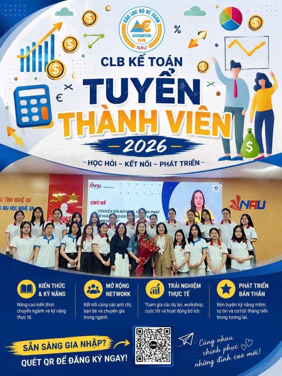 Tuyển thành viên CLB Kế toán – NAU