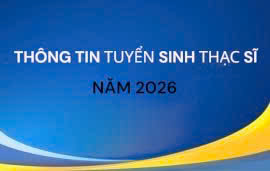 Thông tin Tuyển sinh thạc sĩ năm 2026 – Trường Đại học Nghệ An