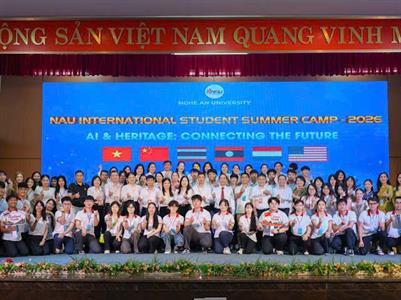 Trại hè Sinh viên quốc tế NAU 2026 – Al và di sản – Kết nối tương lai