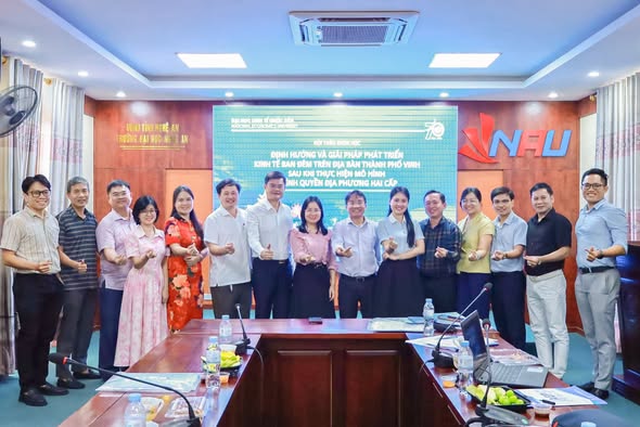 HỘI THẢO KHOA HỌC “ĐỊNH HƯỚNG VÀ GIẢI PHÁP PHÁT TRIỂN KINH TẾ ĐỆM SAU KHI THỰC HIỆN MÔ HÌNH CHÍNH QUYỀN ĐỊA PHƯƠNG HAI CẤP”