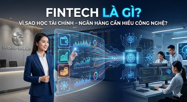 Fintech Là Gì? Vì Sao Học Tài Chính – Ngân Hàng Cần Hiểu Công Nghệ?