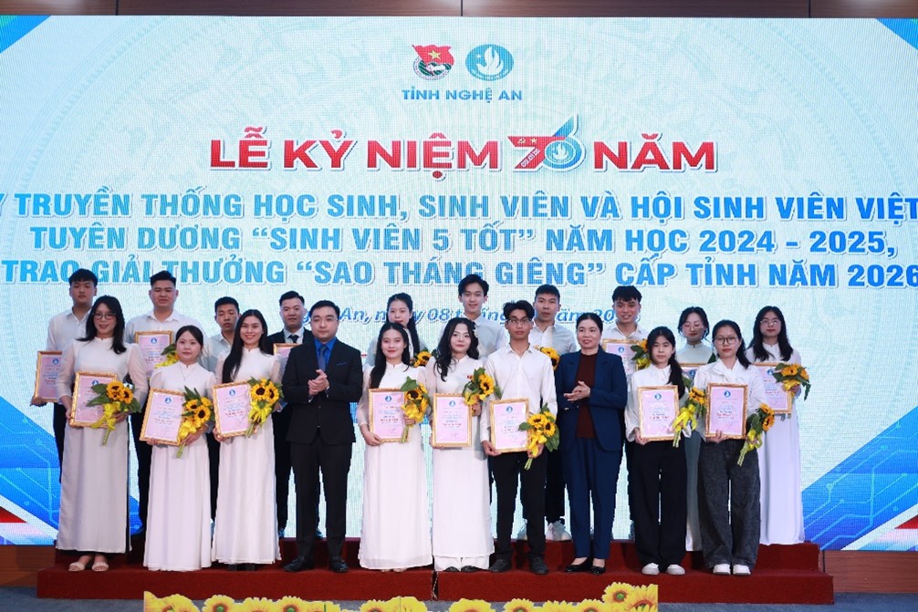 Ngày hội sinh viên – Vinh danh Sinh viên 5 tốt cấp tỉnh khoa Tài chính – Ngân hàng