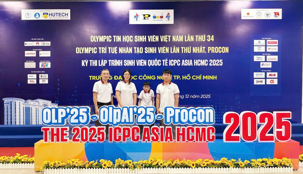 CHÚC MỪNG ĐỘI TUYỂN CNTT – ĐẠI HỌC NGHỆ AN THAM GIA OLYMPIC TIN HỌC SINH VIÊN VIỆT NAM 2025!