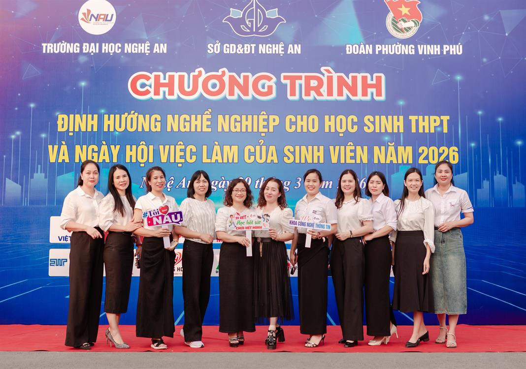 KHOA CNTT – NAU: KHẲNG ĐỊNH VỊ THẾ QUA CHƯƠNG TRÌNH ĐỊNH HƯỚNG NGHỀ NGHIỆP VÀ NGÀY HỘI VIỆC LÀM 2026