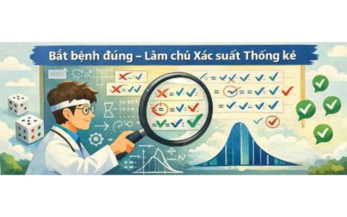Phương pháp giảng dạy Xác suất Thống kê tại Khoa CNTT NAU: Học từ sai lầm để làm chủ tư duy và dữ liệu