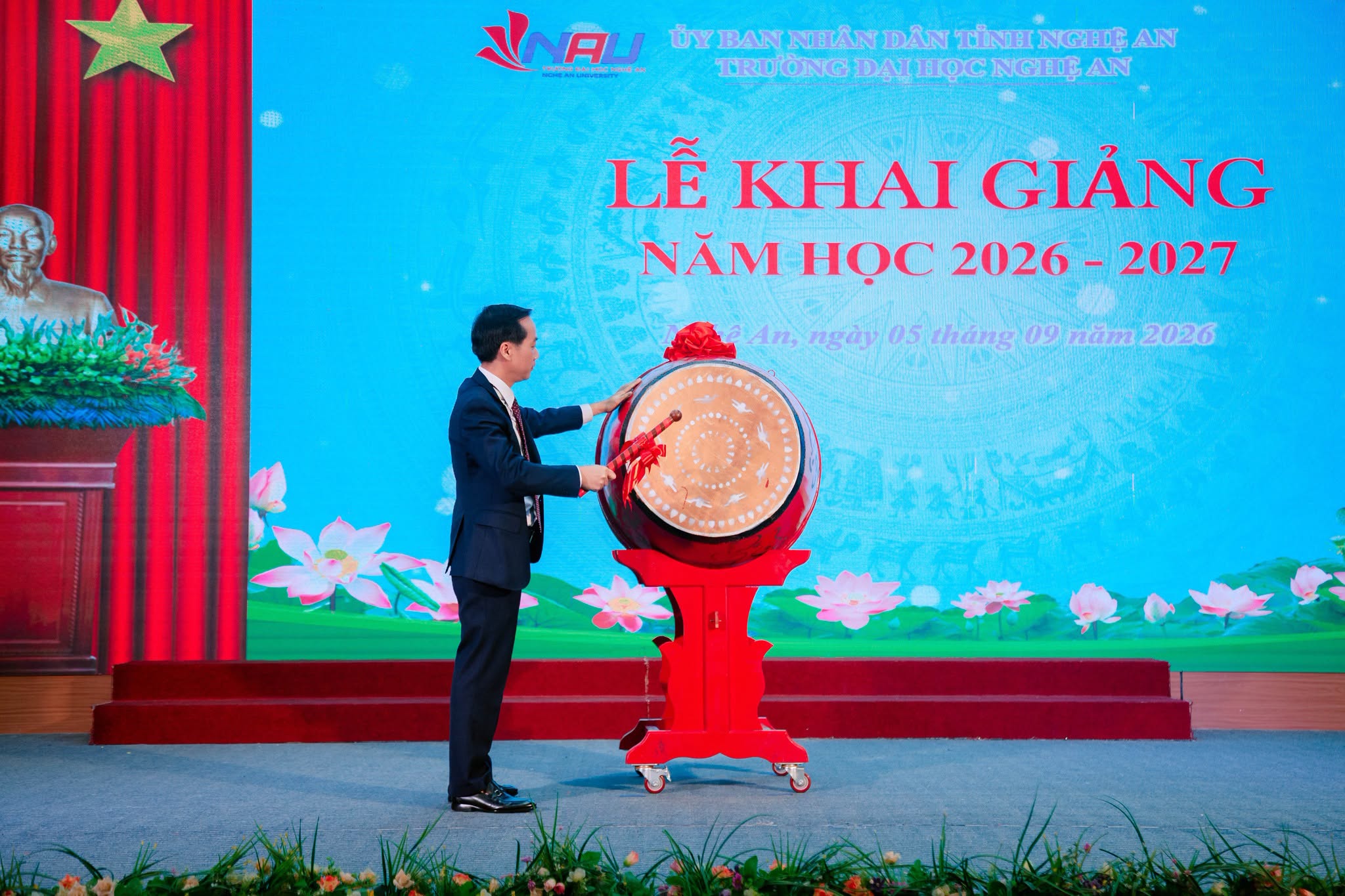 Lễ Khai giảng năm học 2026–2027 tại NAU: Khởi đầu hành trình mới cùng những giá trị thực
